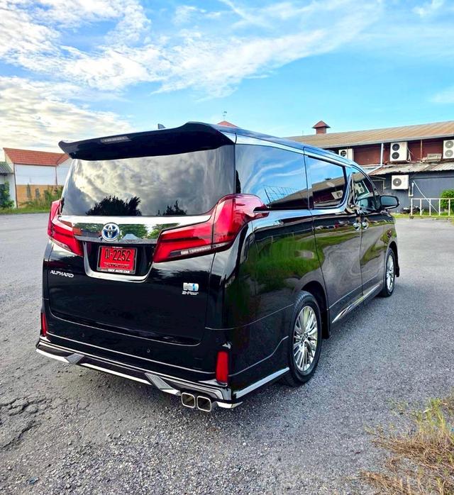 Toyota ALPHARD SRC E-Four ดำ ปี 2022 ไมล์ 57,000 กม.  5
