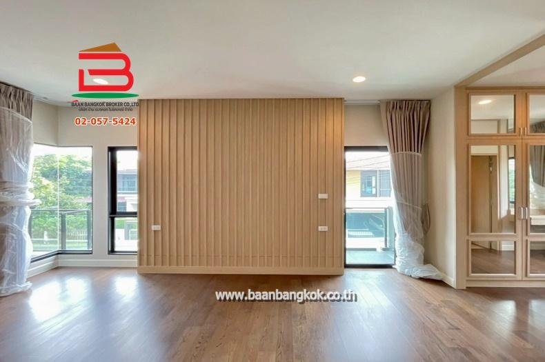 บ้านเดี่ยว 2 ชั้น หลังมุม หมู่บ้าน เศรษฐสิริ วงแหวน-ลำลูกกา เนื้อที่ 91.9 ตรว. ถ.ลำลูกกา ต.บึงคำพร้อย อ.ลำลูกกา จ.ปทุมธานี 7