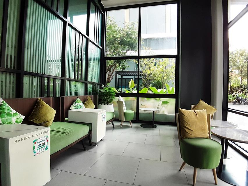 ขายคอนโด ICondo เสรีไทย GreenSpace พร้อมผู้เช่า วิวสระน้ำ บรรยากาศรีสอร์ท ใกล้นิด้า 8