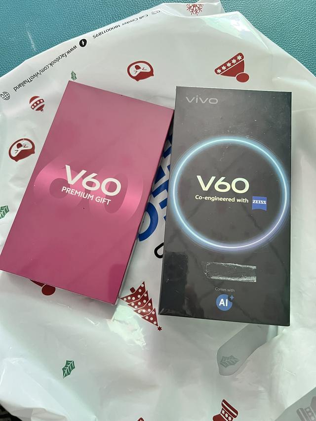 โทรศัพท์ vivo V60 12GB + 256GB มือ1 ราคาถูกสุด