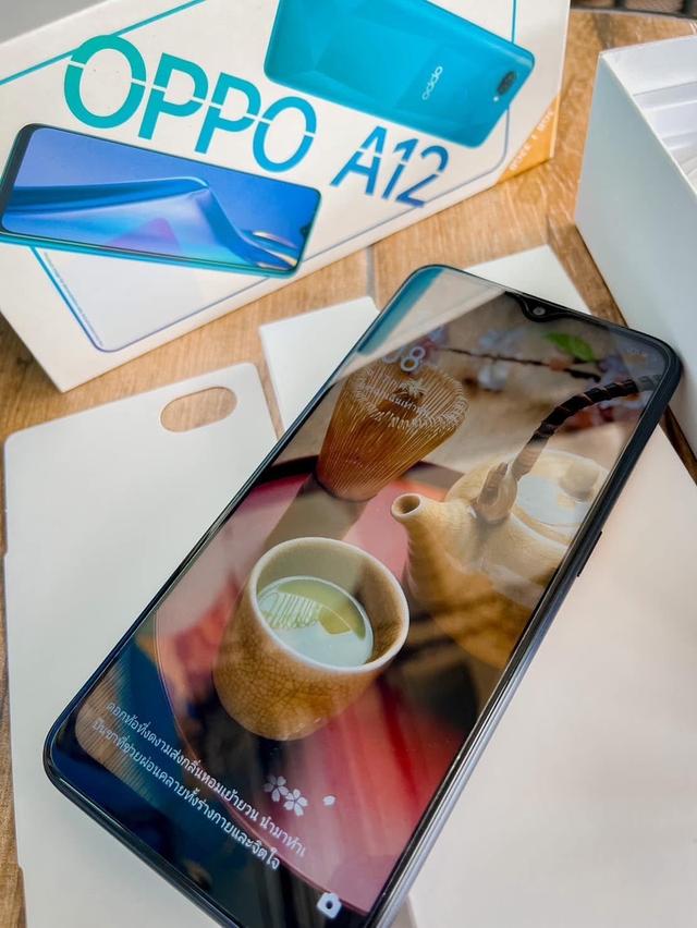 ขาย Oppo A12 อุปกรณ์ครบกล่อง