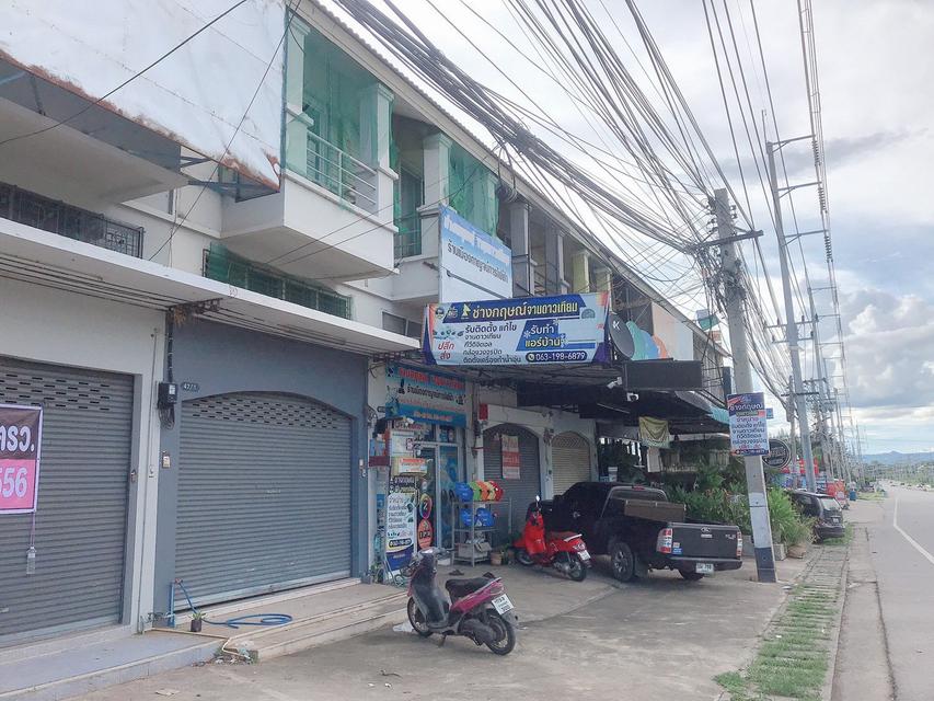 รูป ขายอาคารพาณิชย์ 2 ชั้นครึ่ง ริมถนนแก่งเสี้ยน เมืองกาญจนบุรี 3