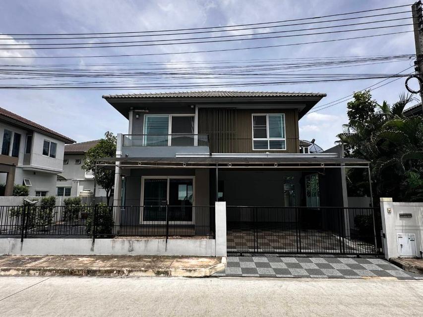 ขายบ้านเดี่ยว 2 ชั้น โครงการชัยพฤกษ์ พุทธมณฑล สาย 5 หันหน้าทิศเหนือ พร้อมเข้าอยู่ได้ทันที ติดถนนพุทธมณฑลสาย 5 3