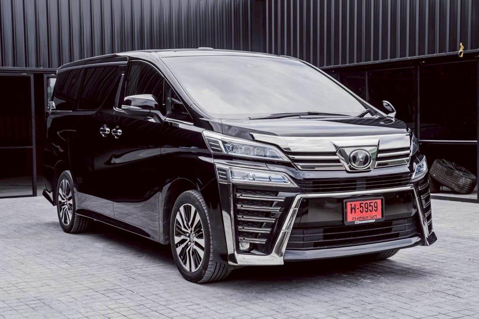 รหัสรถ 67GG8433 2018 VELLFIRE ZG EDITION TOP สุดวิ่ง ไป