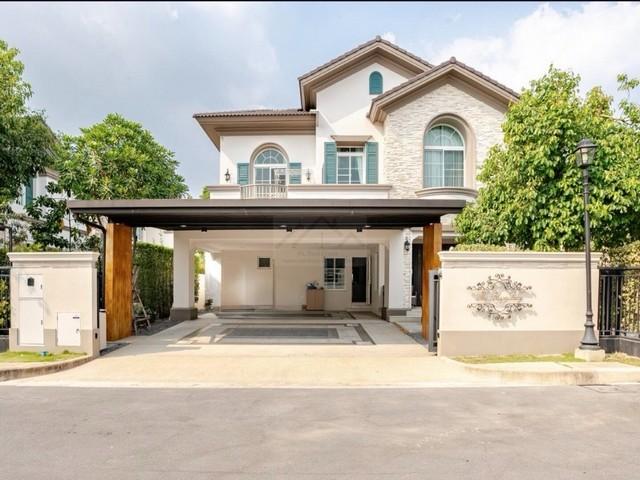 ให้เช่าบ้านหรู 2 ชั้น 108 ตรว. 5 ห้องนอน โครงการนันทวัน รามอินทรา-พหลโยธิน 50 แปลงมุม หันทิศใต้ เฟอร์ครบ ตกแต่งพร้อมอยู่ 1