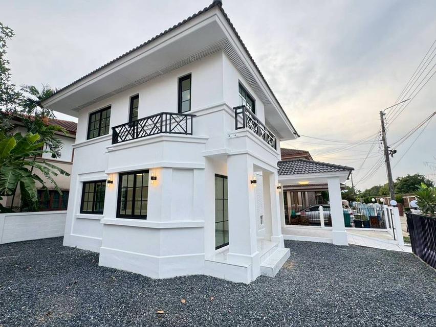 หมู่บ้านมัณฑนา2 ศรีนครินทร์ Mantana2 Srinakarinบ้านเดี่ยว 2 ชั้น โครงการ Land & Houses ใกล้เมกะบางนา ตกแต่งใหม่พร้อมอยู่ มีพื้นที่รอบบ้าน 4