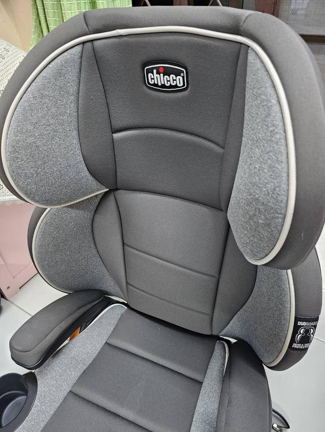 CHICCO KIDFIT CAR SEAT คาร์ซีทบูสเตอร์ สำหรับเด็กที่กำลังเติบโต ส่งต่อสภาพดี ไม่มีตำหนิ (ของที่บ้านค่ะ) รูปที่ 5