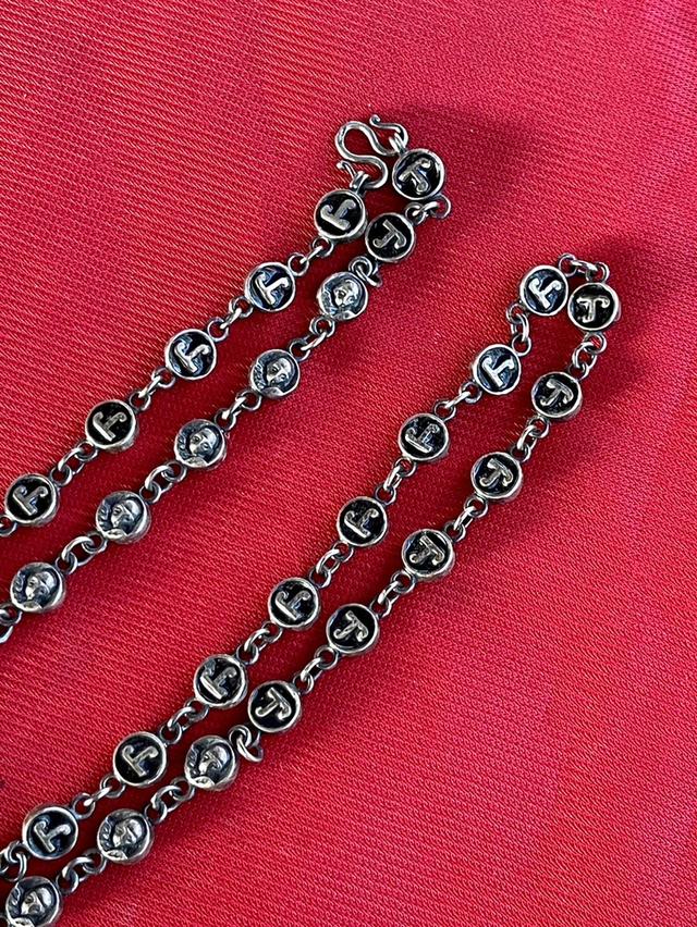 สร้อยนะโม หลวงพ่อท่านคล้าย สร้อยนะโมถมเงิน ปี2508 ยุคแรก 4