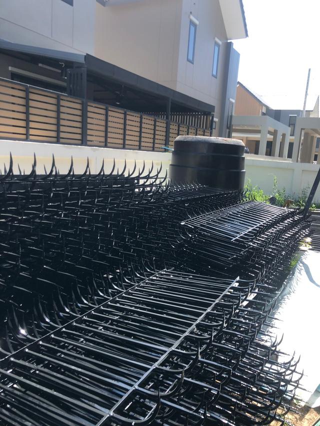 รั้วแหลมกันขโมย พ่นสีที่ชอบได้ รูปที่ 6