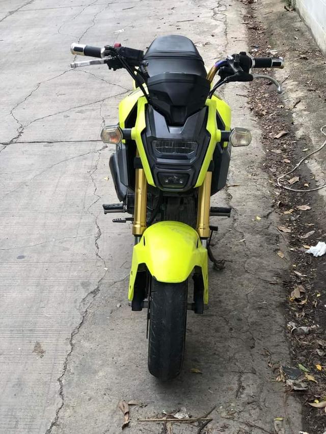 Honda msx สีเหลือง  2