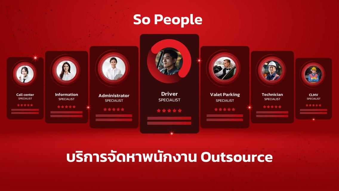 SO PEOPLE บริการจ้างเหมาแรงงาน จัดหาและส่งพนักงาน Outsource 1