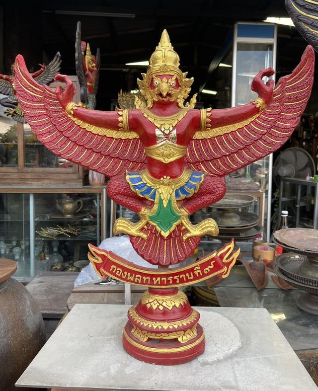 พญาครุฑ ครุฑตั้งบูชา รุ่นทหารราบที่9 ขนาด65ซม 7