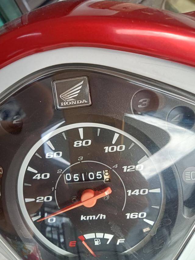 Wave110i 2012 สีเเดงขาว รูปที่ 2