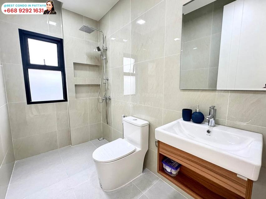 บ้านสร้างใหม่หลุดจอง ราคาดีเยี่ยม พร้อมเฟอร์นิเจอร์ครบ ฟังก์ชันจัดเต็ม ใกล้ทางด่วน-สุขุมวิท-หาดจอมเทียน! **#รหัสทรัพย์419** 14