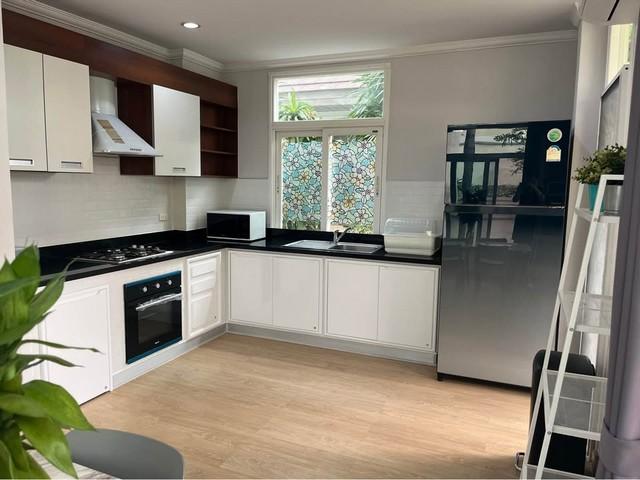 ให้เช่าบ้านเดี่ยว 2 ชั้น หมู่บ้าน เพอร์เฟค มาสเตอร์พีซ เอกมัย รามอินทรา Perfect Masterpiece สุคนธสวัสดิ์ 29 บ้านหันทิศเหนือ หลังบ้านเป็นสวนไม่ติดบ้านค 6