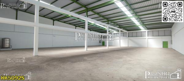 ให้เช่าโกดังใหม่ ติดถนนกาญจนา ราคาถูกพิเศษ ขนาดเริ่ม 411 - 822 ตร.ม. เดินทางสะดวก ขนส่งง่าย - KK5092R 4