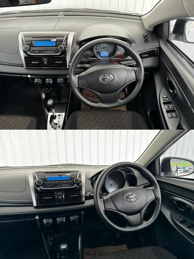 รถมือเดียว โฉมใหม่ ผ่อนเบาๆ 5,6xx มีวารันตีสภาพ Toyota Vios 1.5Entry รูปที่ 13