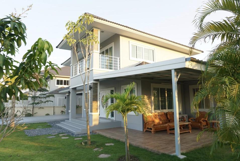 🏡 บ้านเดี่ยวสองชั้นในโครงการ ทำเลดี ระบบรักษาความปลอดภัยเยี่ยม #สันทราย ราคาเพียง 50,000 บาท/เดือน ✨清迈双层独栋别墅出租(含公共费)4 卧室 4 卫生间 – 租金 50,000 泰铢/月✨ 1