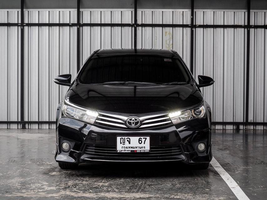 Toyota Altis รุ่น Top สุด 1.8 V ปี 2014 สีดำ 2