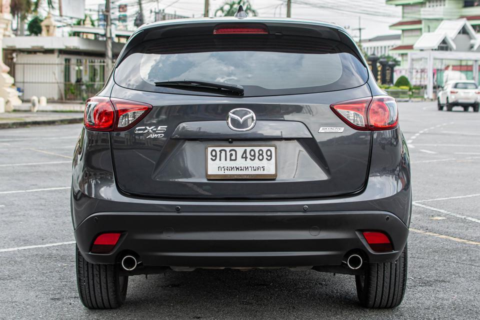 ปี 2014 Mazda CX-5 2.2 XDI AT สีเทา ตัวท็อปสุดในรุ่น 3