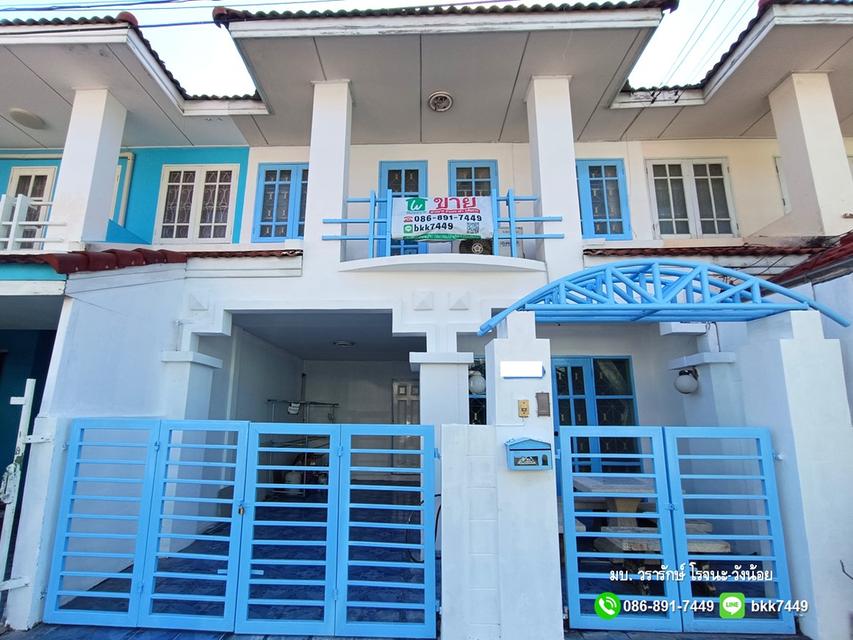 ขายบ้านทาวน์เฮ้าส์ 2 ชั้น หมู่บ้านวรารักษ์โรจนะ-วังน้อย นิคมโรจนะเพียง 15 นาที 2