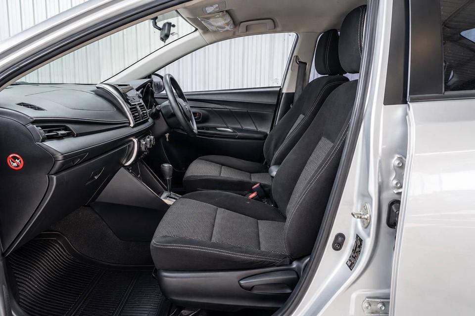#TOYOTA #VIOS , 1.5 J ปี 2013 สีเทา โฉม ปี13-ปัจจุบัน☑️ รถบ้านมือเดียวป้ายแดง☑️ รูปที่ 10