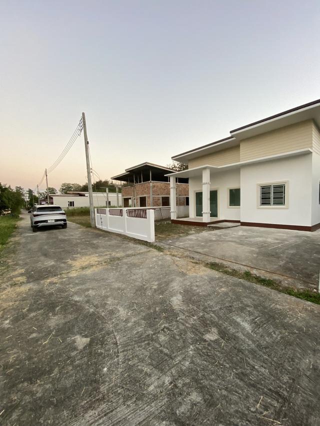 บ้านใหม่ชั้นเดียวเนื้อที่ 50 ตรว 3นอน 2น้ำ ครัว รับแขกกว้าง จอดรถ 2คัน ใกล้ถนนต้นยางแค่ 100เมตร 10