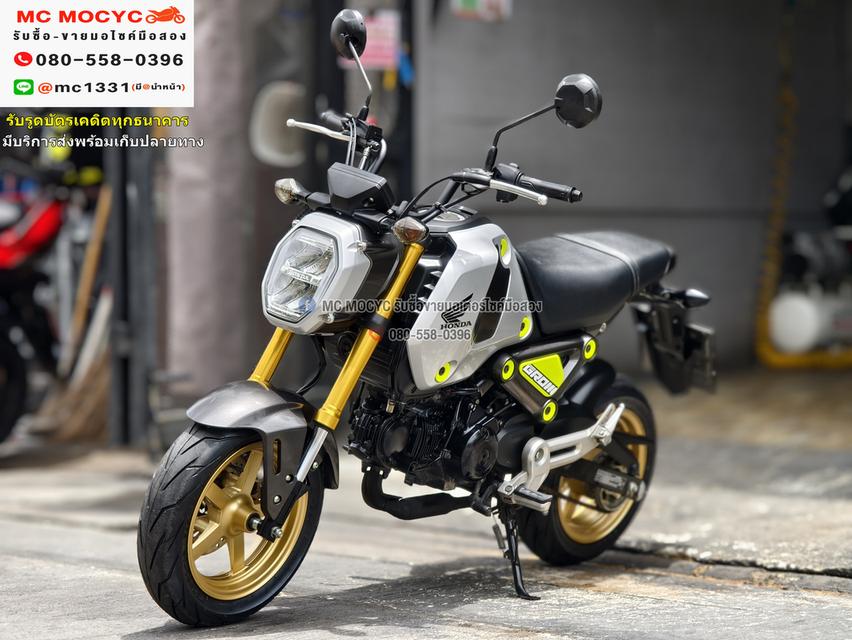 Msx Grom abs 2022 วิ่ง10000โล รถบ้านแท้ไม่ใช่รถประมูล เครื่งท่อเดิมชุดสีสวย มีเล่มชุดโอนครบ No1137
