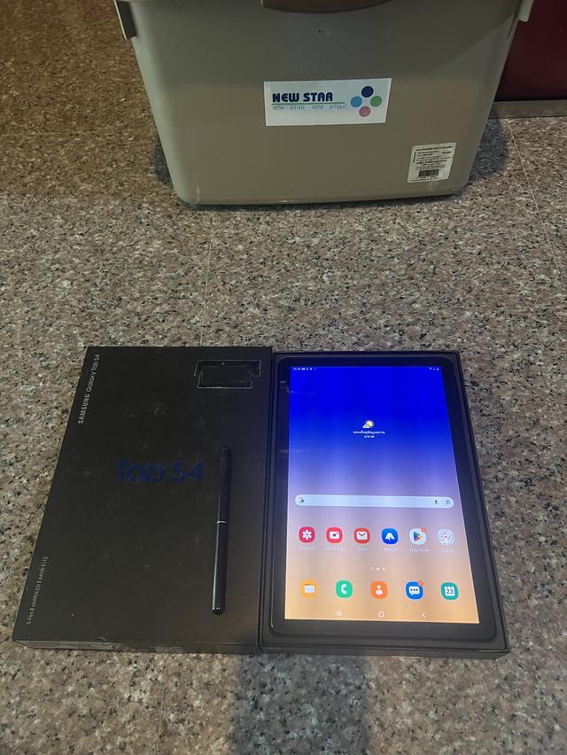 ขายSamsungTabS4สีBlack64กิ๊กLTEใส่ซิมได้มีกล่องสภาพสวยๆใช้งานดีถูกๆ
