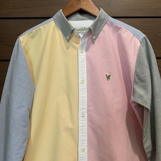 เสื้อเชิ้ต ผ้า Oxford ลาย Multi Color Lyle & Scott รูปที่ 5