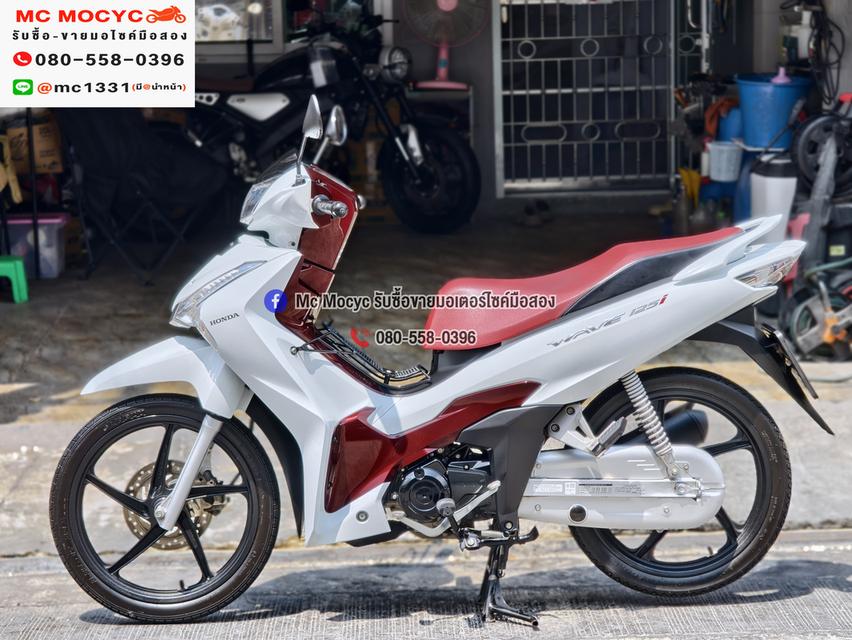 Wave 125i 2023 วิ่ง6000โล รุ่นTOPสตาดมือล้อแมค No1394 รูปที่ 4