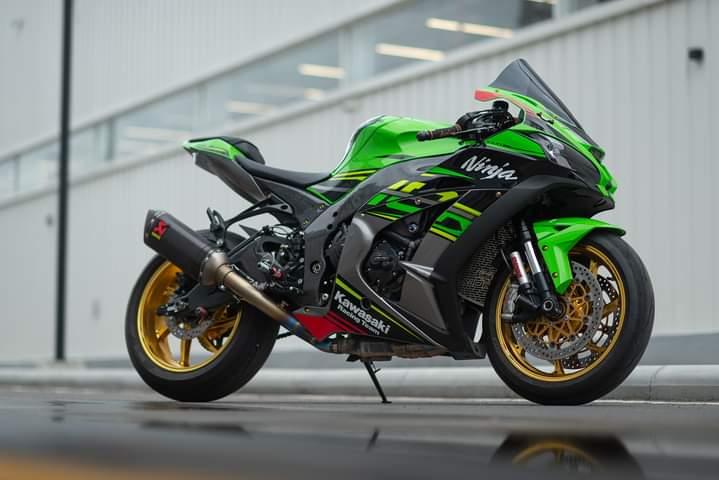 ขายรถ ninja zx10r สีเขียวเงา ราคาถูก 3