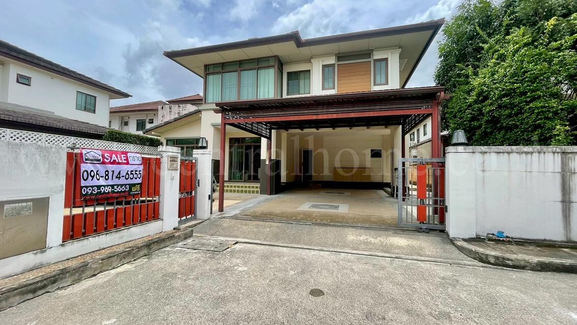 บ้านเดี่ยว เศรษฐสิริ ประชาชื่น เรสซิเด้นท์ 3 หลังริม รีโนเวทใหม่ทั้งหลัง  2