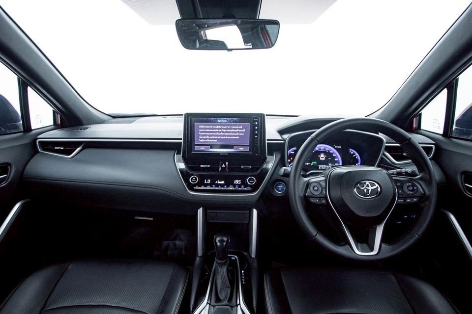 รหัสรถ 1D577 COROLLA CROSS 1.8 HYBRID PREMIUM SAFETY 2021