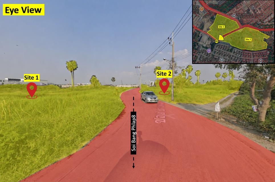 ที่ดินศักยภาพ ถนนราชพฤกษ์ – โซนโรบินสัน 4