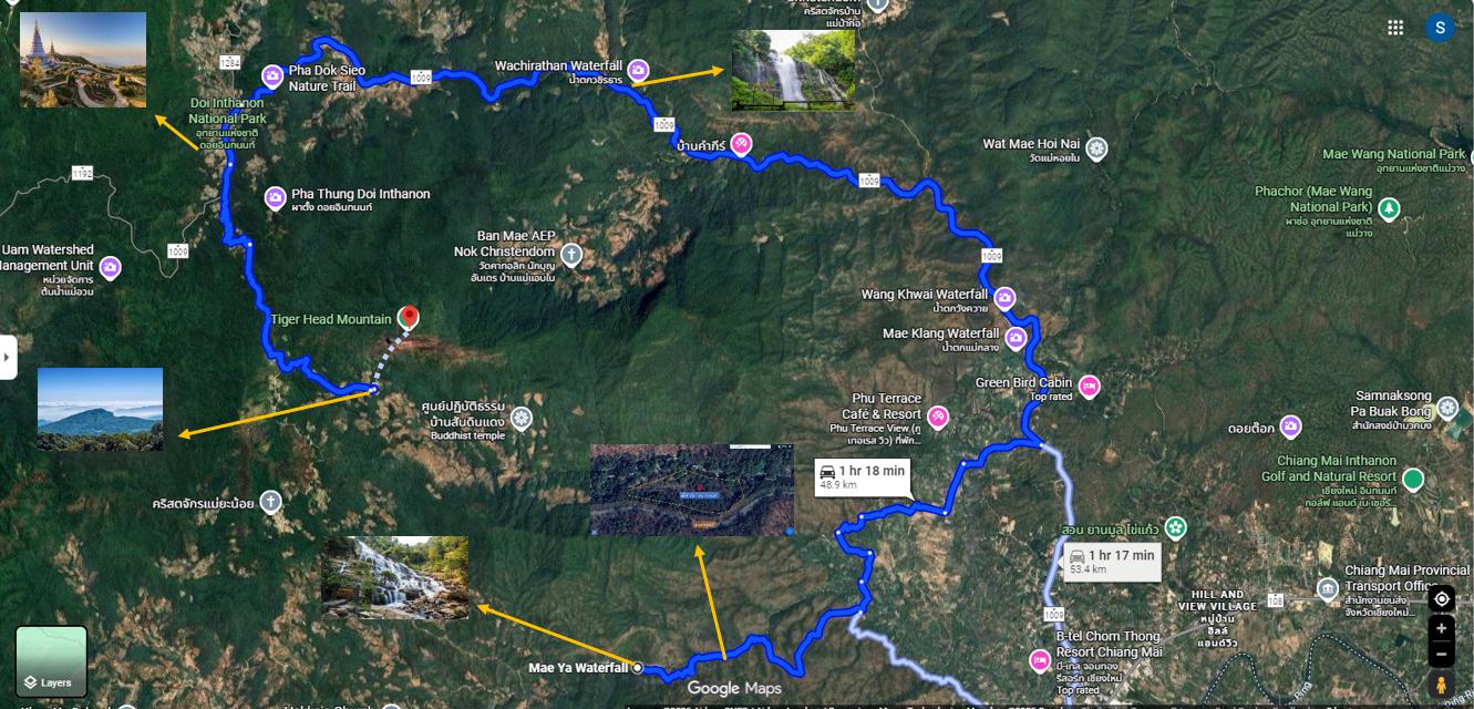 ขายที่ดินวิวธรรมชาติใกล้น้ำตกแม่ยะ อ.จอมทอง จ.ลำพูน 6