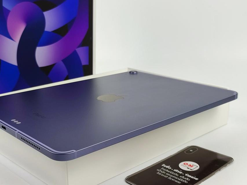 ขาย/แลก iPad Air5 (2022) 64 (Wifi+Cellular) สี Purple ศูนย์ไทย ประกันศูนย์ สภาพสวยมาก แท้ ครบกล่อง เพียง 21,900 บาท  5