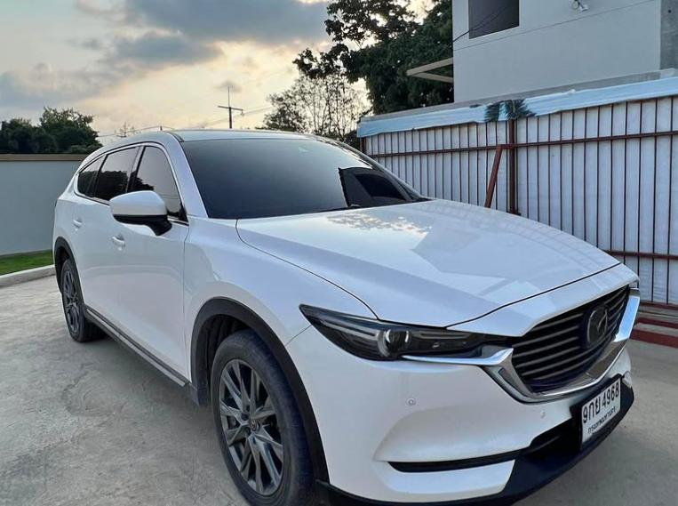 Mazda CX-9 สีขาว