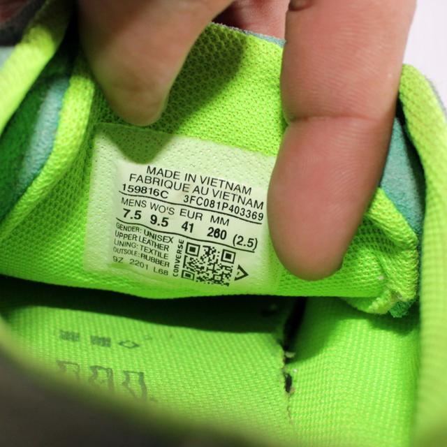 CONVERSE รองเท้าผ้าใบมือสอง สภาพสวยๆชิคๆ จัดส่งฟรี!!! เก็บปลายทาง 7