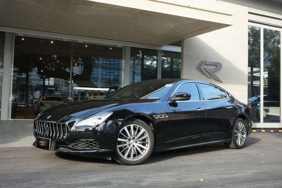 Maserati Quattroporte Diesel 2020 สีดำ รถศูนย์มือเดียว
