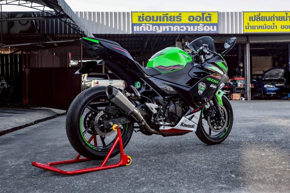 Ninja400 Kawasaki จดปี2022 สีเขียว รูปที่ 5