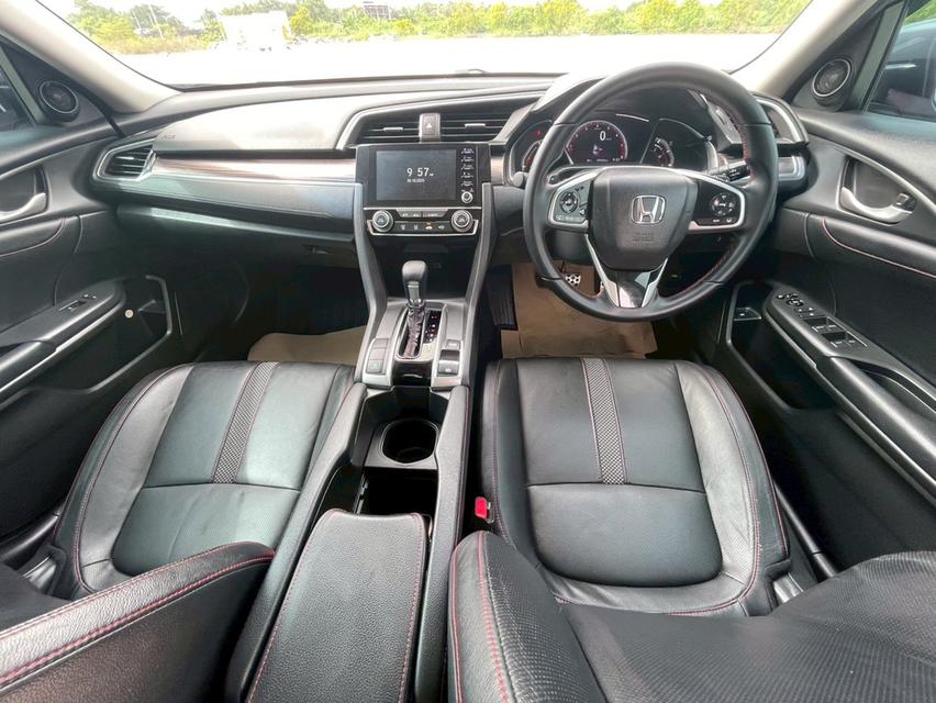 HONDA CIVIC FC  1.5 RS TURBO (MNC)  TOP  ปี 2019 สีเทา  เกียรออโต้  10