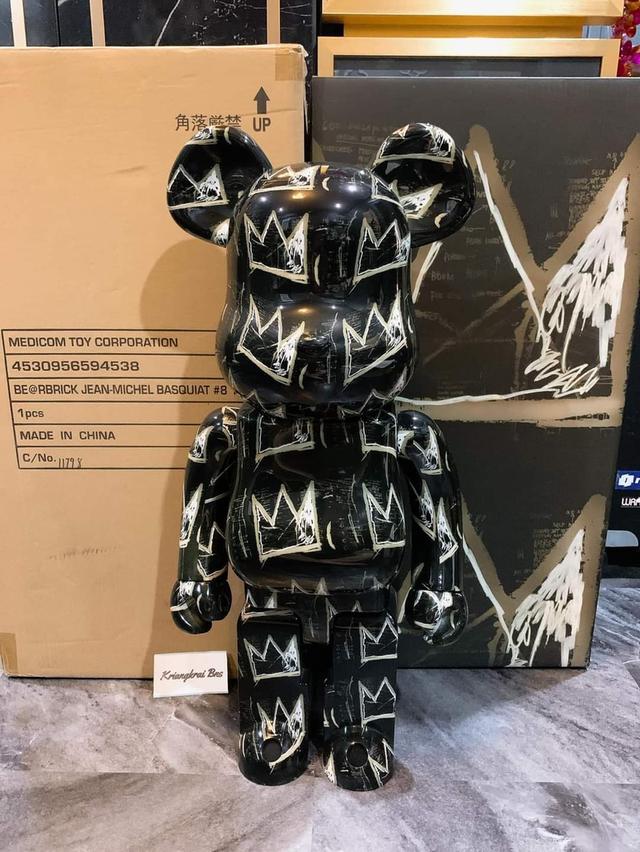 BEARBRICK JEAN-MICHEL BASQUIAT ขนาด 1,000% 