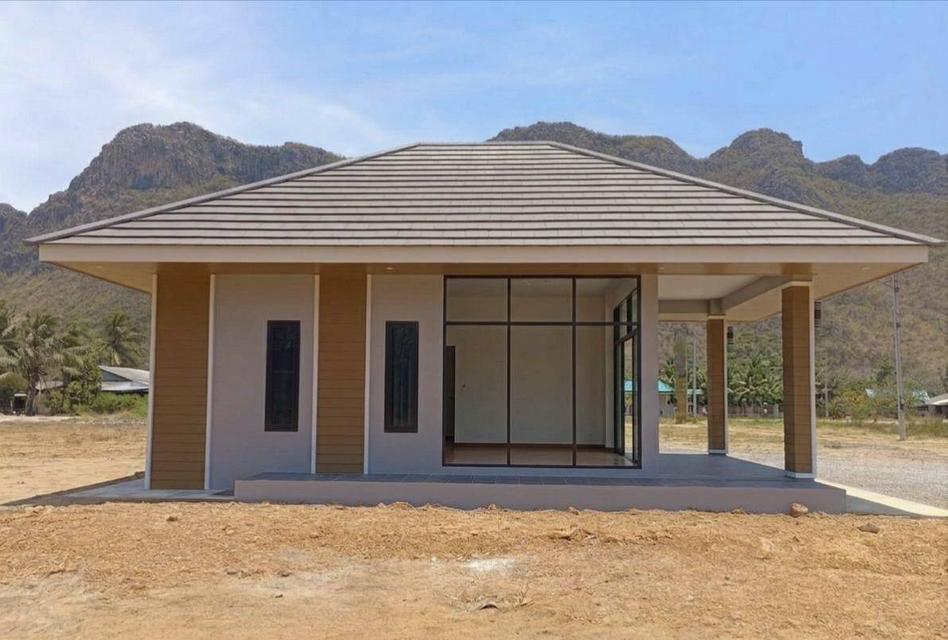 ขายบ้านสร้างใหม่ สามร้อยยอด ประจวบคีรีขันธ์ 2.9 ล้าน วิวเขา 360 องศา รูปที่ 1