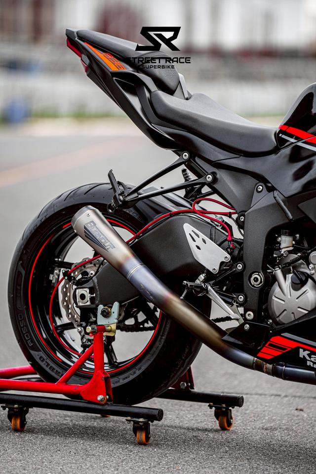 🔥 Kawasaki Ninja ZX-6R จดปี 2022 | ดำสุดโหด ของแต่งแน่นจัดเต็ม! 🔥 6