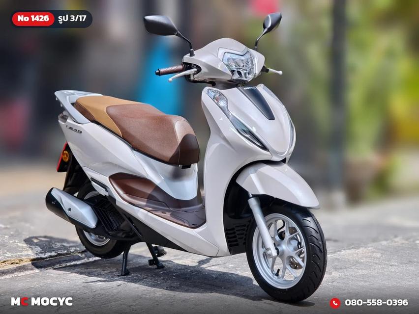 Honda Lead 125 2025 วิ่ง3000โล รถบ้านแท้มือเดียว กุญแจรีโมทบุคเซอวิสครบ No.1426 รูปย่อยที่ 4
