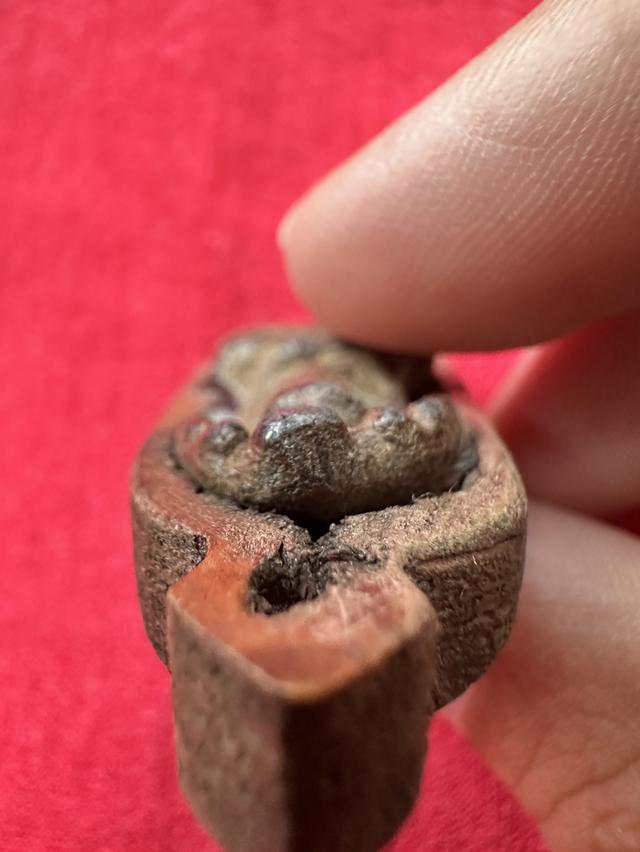 พระนาคปรกพิมพ์เข่าบ่วงเนื้อชินเงิน รูปที่ 5