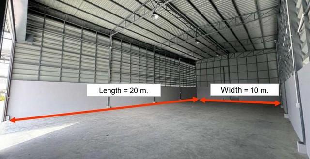 ให้เช่า โกดัง สร้างใหม่ ถนนเฉลิมพระเกียรติ ร.9 ซอย 38 ใกล้สนามบิน สุวรรณภูมิ พร้อมเข้าใช้งานได้ทันที 7