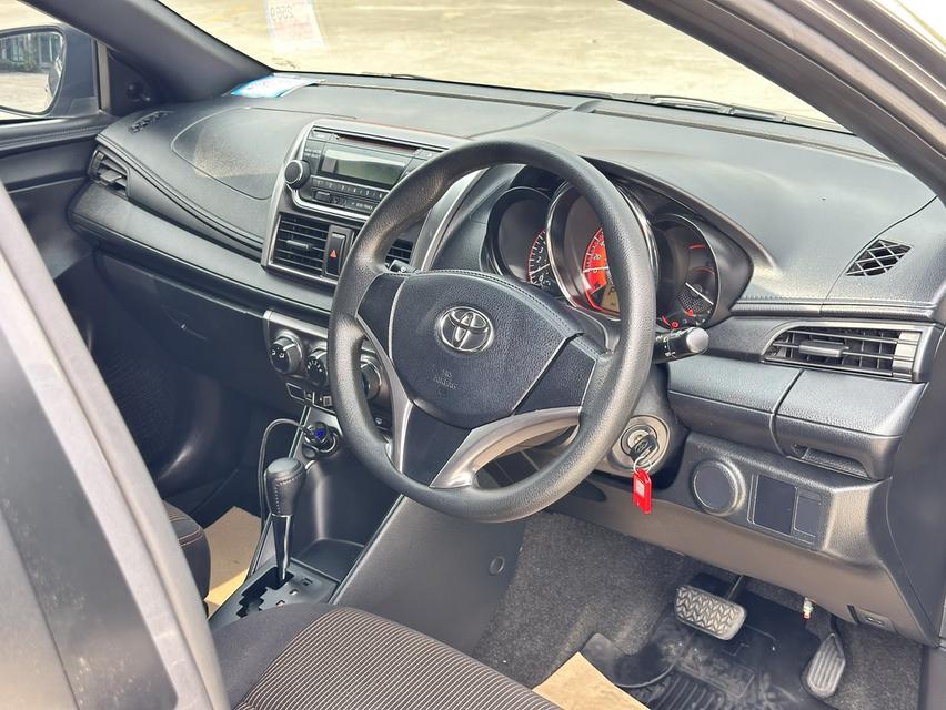รหัสรถ PAT2024 📌 Toyota Yaris 1.2J AT ปี2016 สีเทา รูปที่ 8