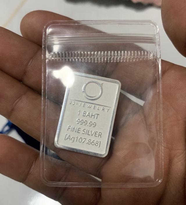 เงินแท่งแท้ 99.99% ขนาด 1 บาท รูปที่ 5